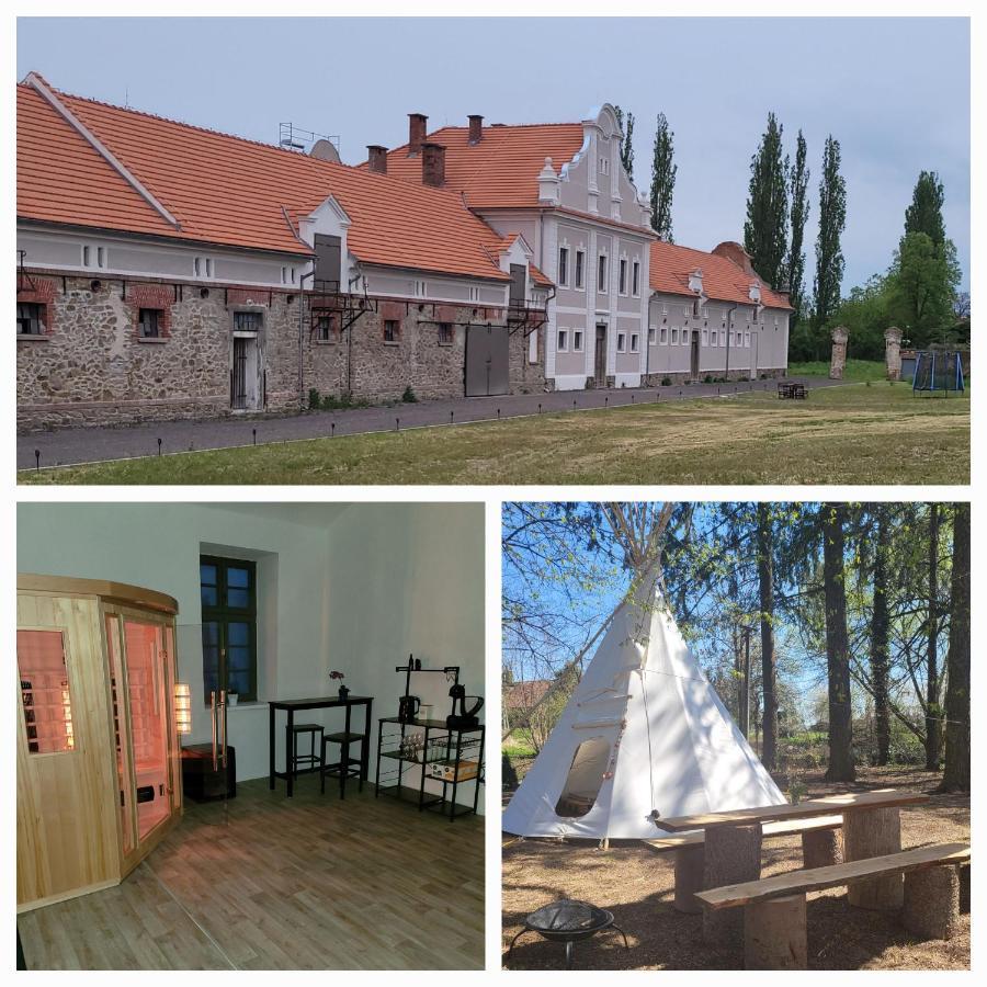 Chateau Moravany - Apartmany, Teepee A Wellness Ronow an der Doubrava Εξωτερικό φωτογραφία